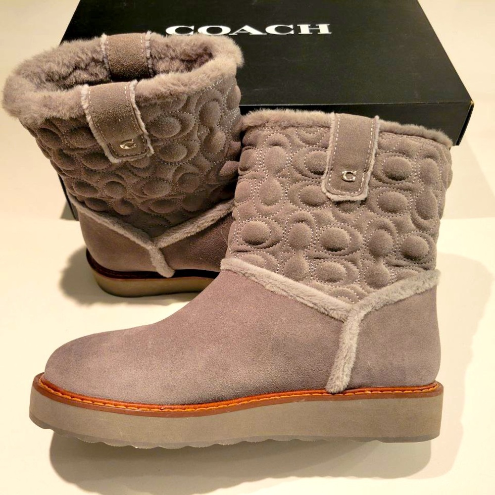 COACH “Ivy Suede Boot”